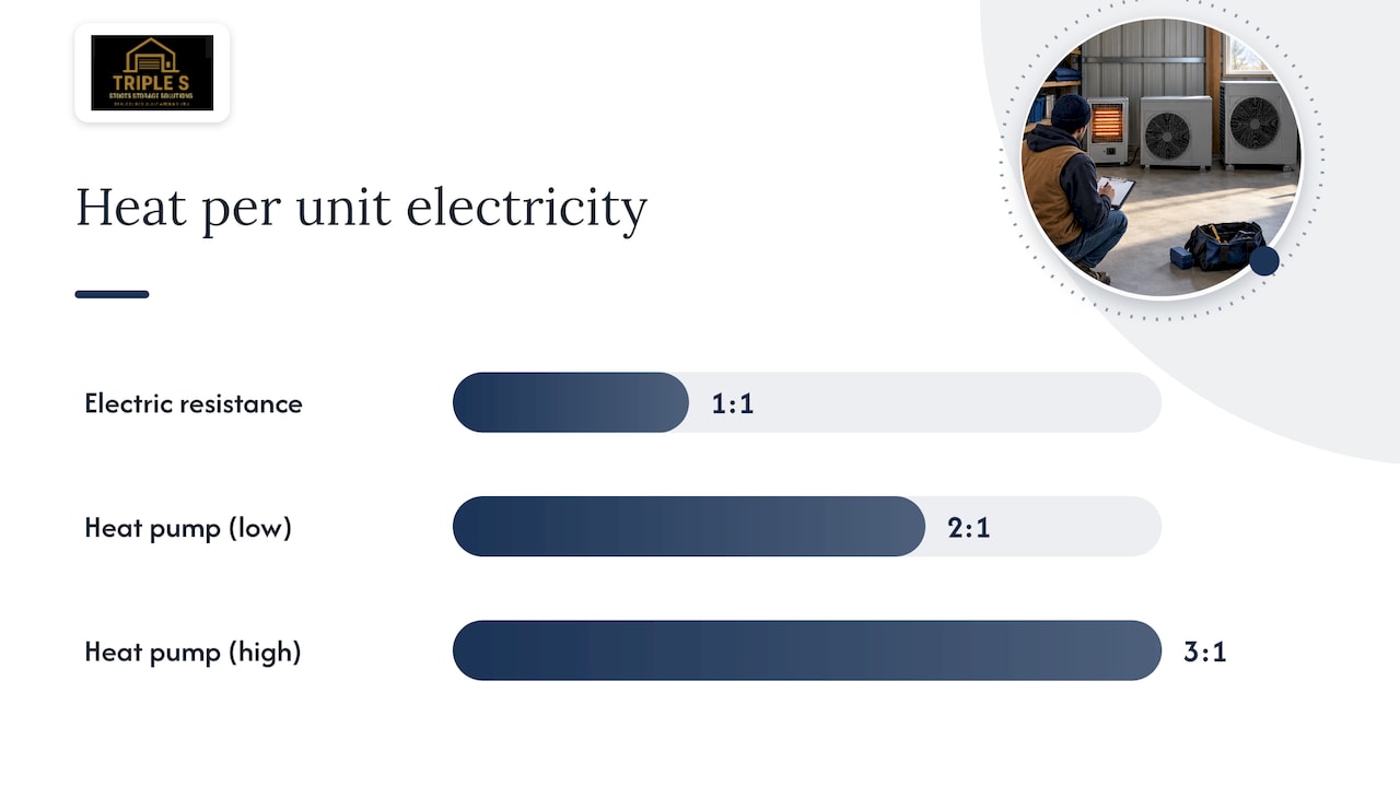 Heat pump and resistance heat comparison